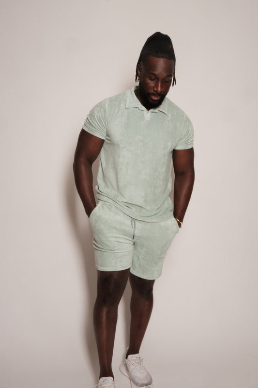 Mint Green Terry Short